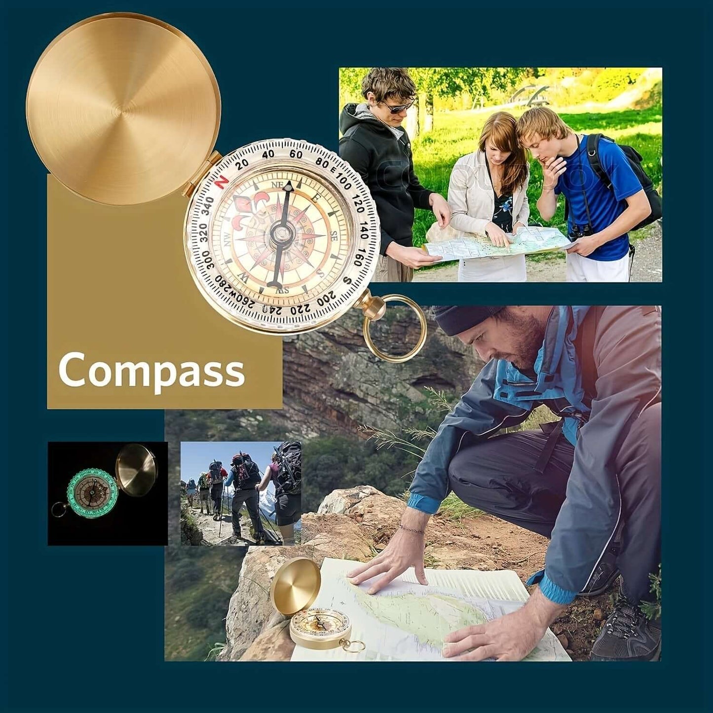 Camping Överlevnadskit 14-i-1 med Magnesiumstav och Tändstål finns hos Aktivcamping