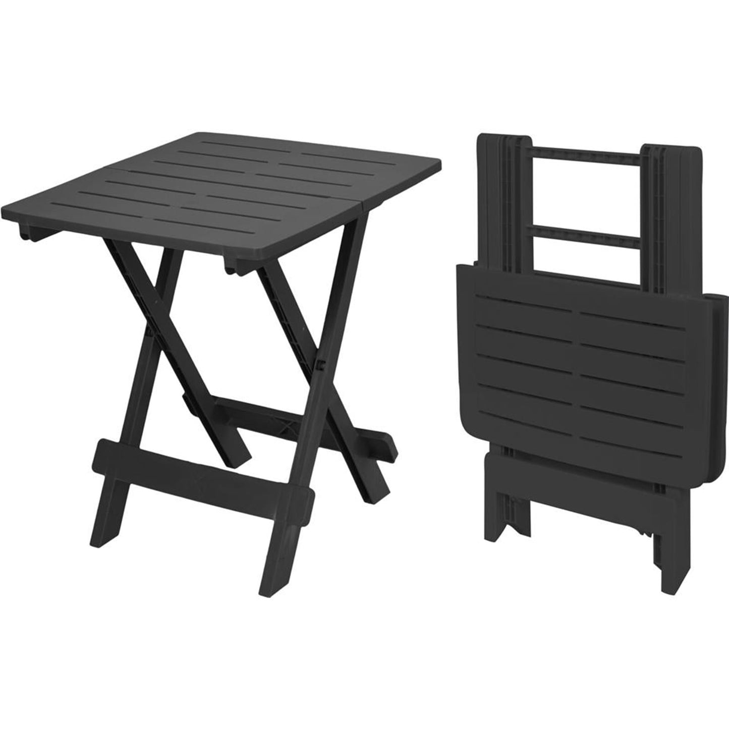 Campingbord Redcliffs Tevere anthracit 72x79x70 cm robust och lätt