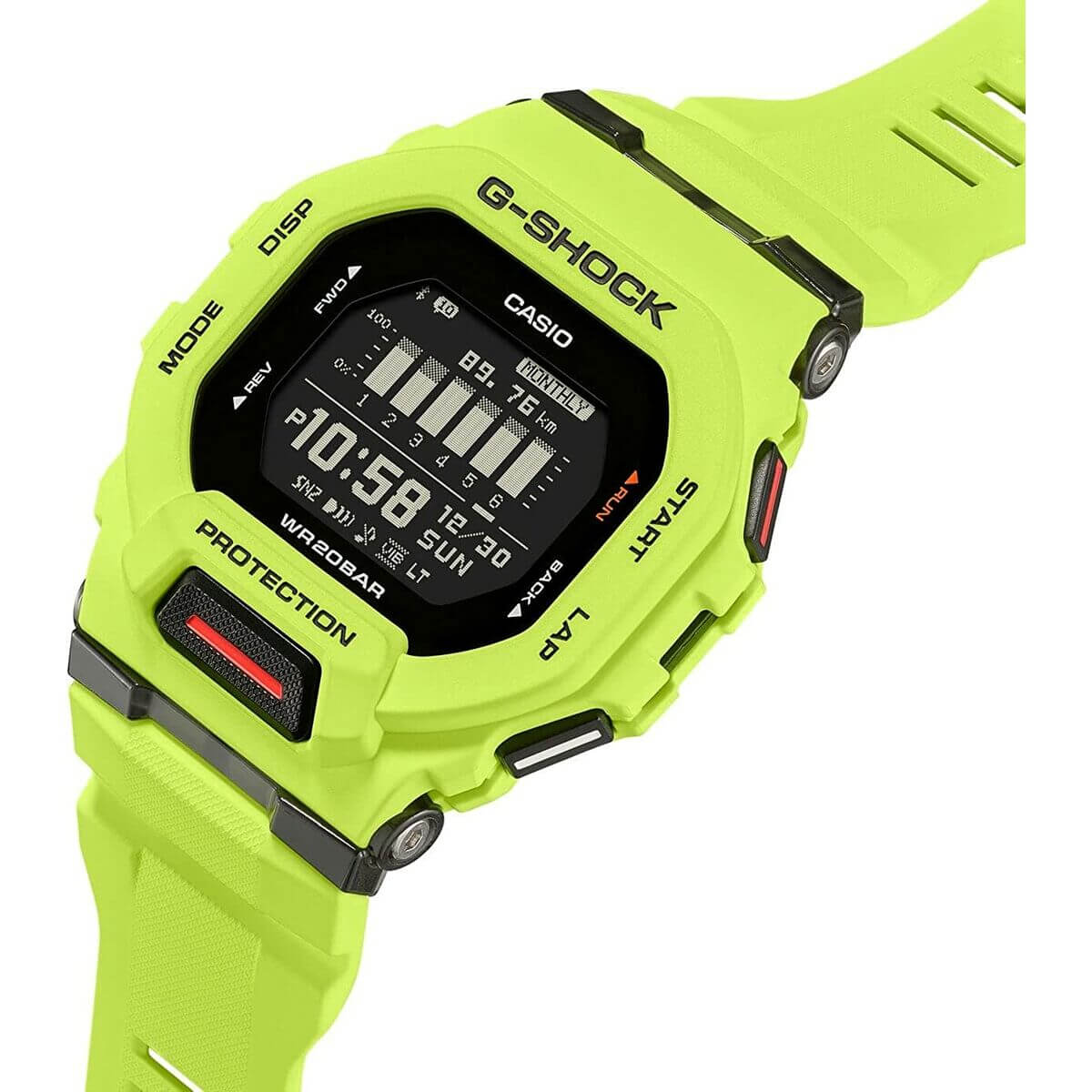 Smartklocka Casio G-SQUAD STEP TRACKER BLUETOOTH® Svart finns hos Aktivcamping