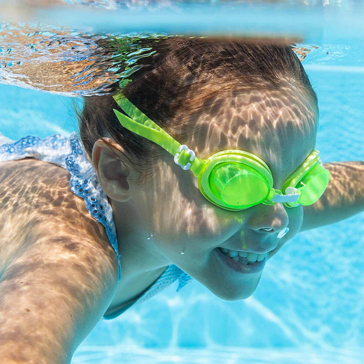 Bestway Barn Simning Silikonrem Sjöjungfru +3 År Pool och Strand 09117 finns hos Aktivcamping