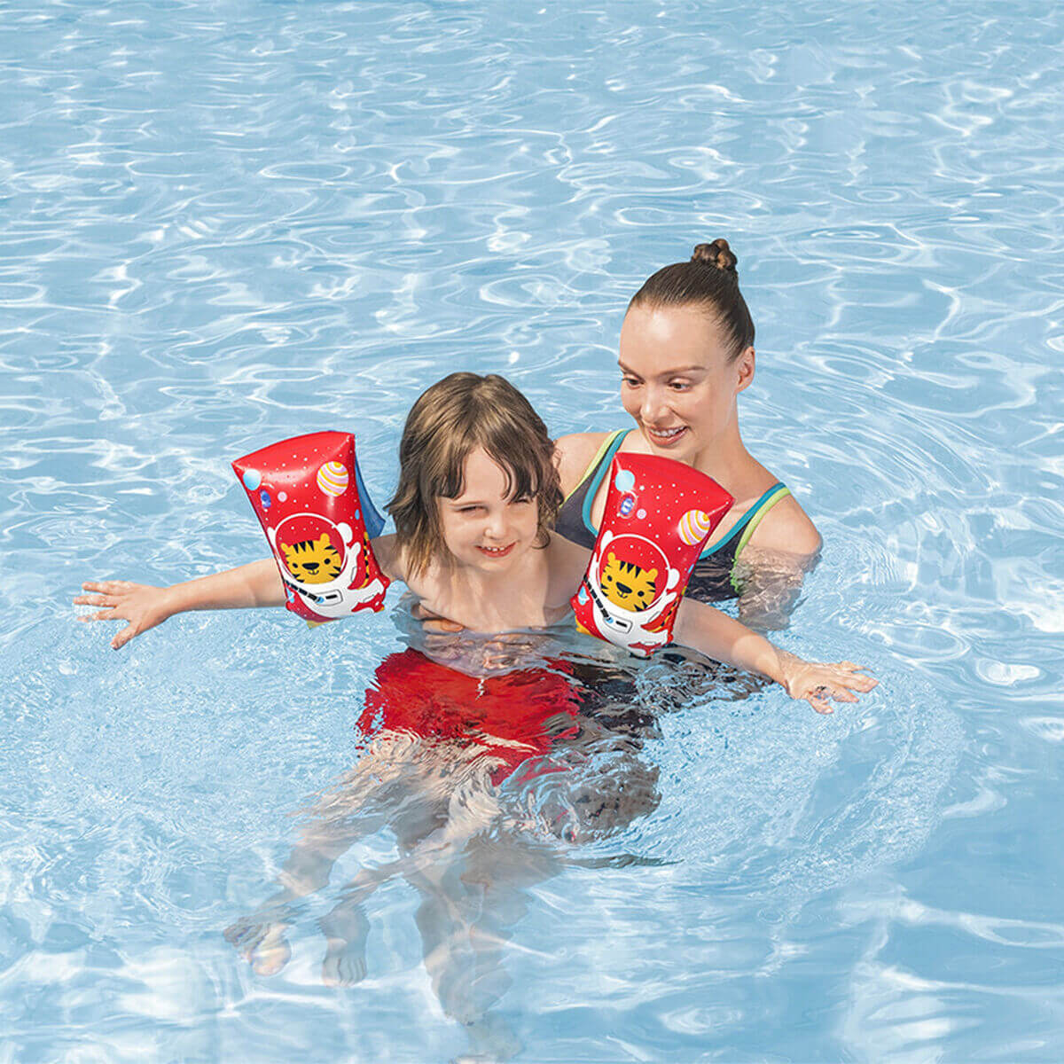 Bestway Livflotte Dekorerad Tropical 41x30 cm +3 till 6 År Strand och Pool 32069 finns hos Aktivcamping