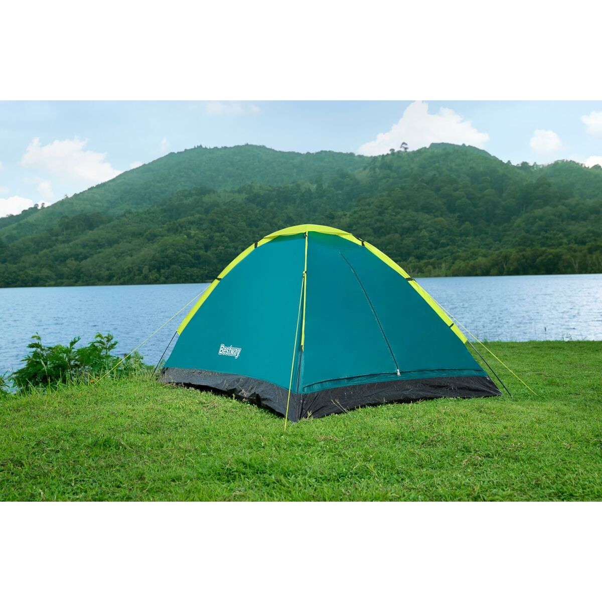 Tält Bestway 210 x 210 x 130 cm Grön