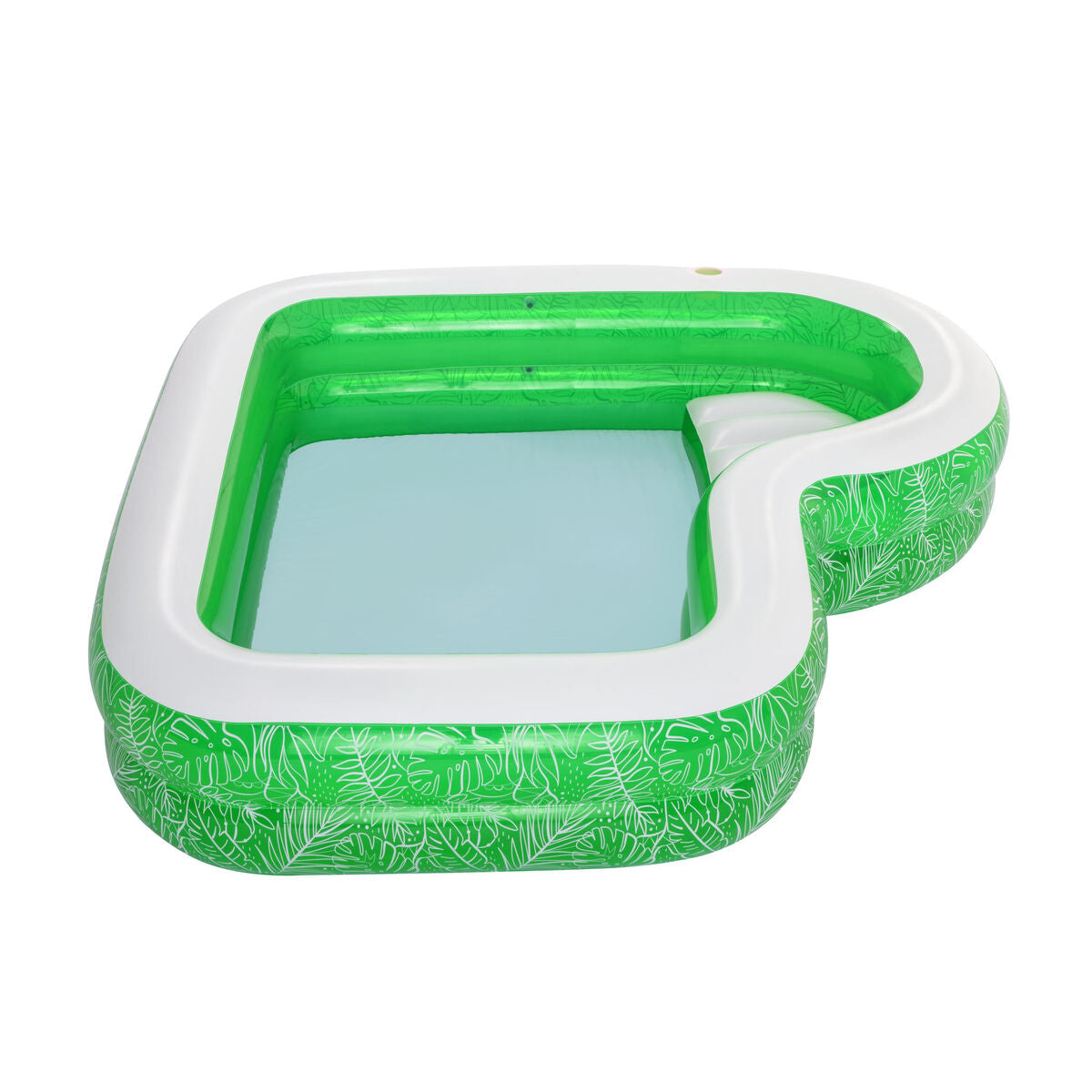 Inflatable Children's Paddling Pool Bestway Green Multicolour 231 x 231 x 51 cm