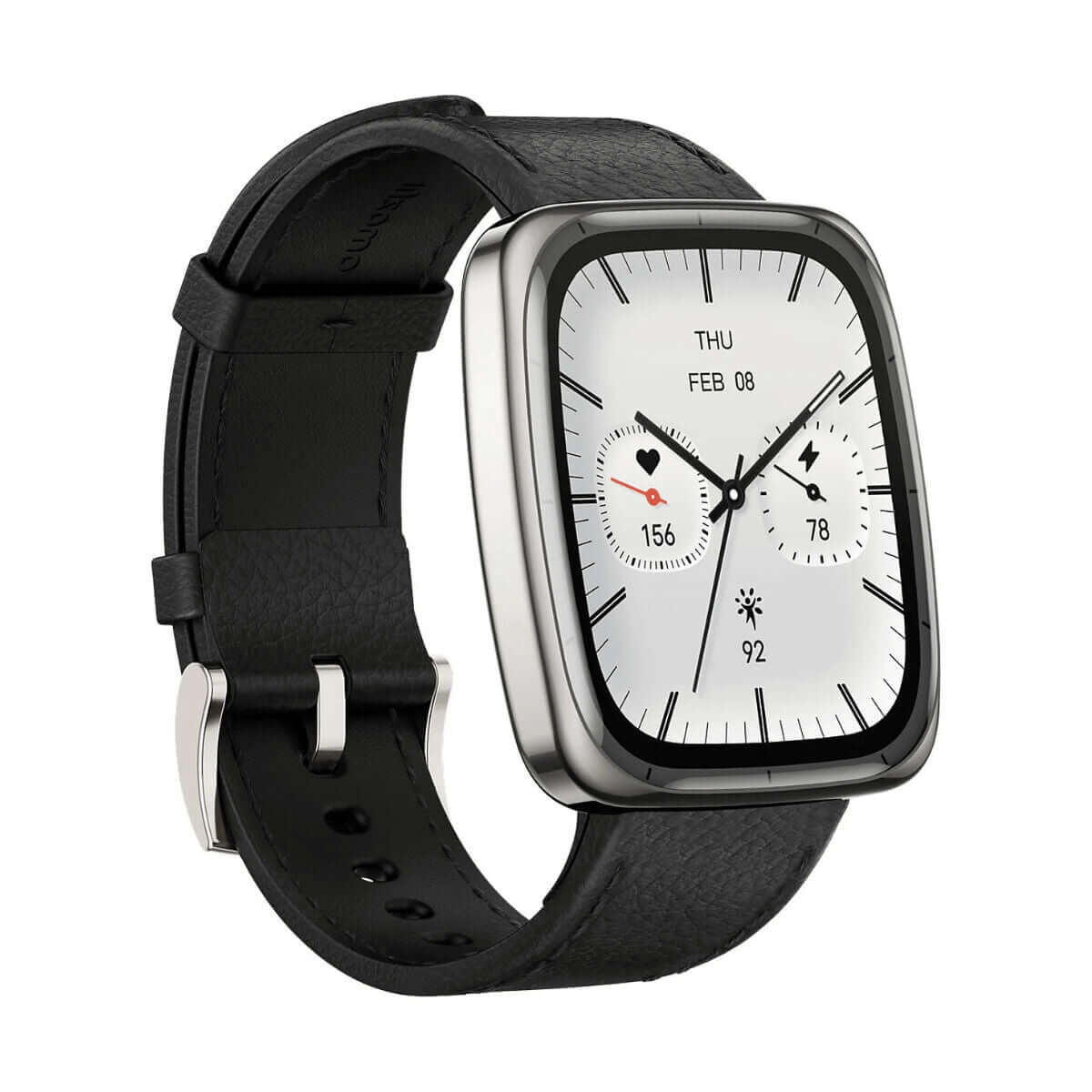 Smartklocka Amazfit ACTIVE 2 SQUARE Svart 1,75" finns hos Aktivcamping