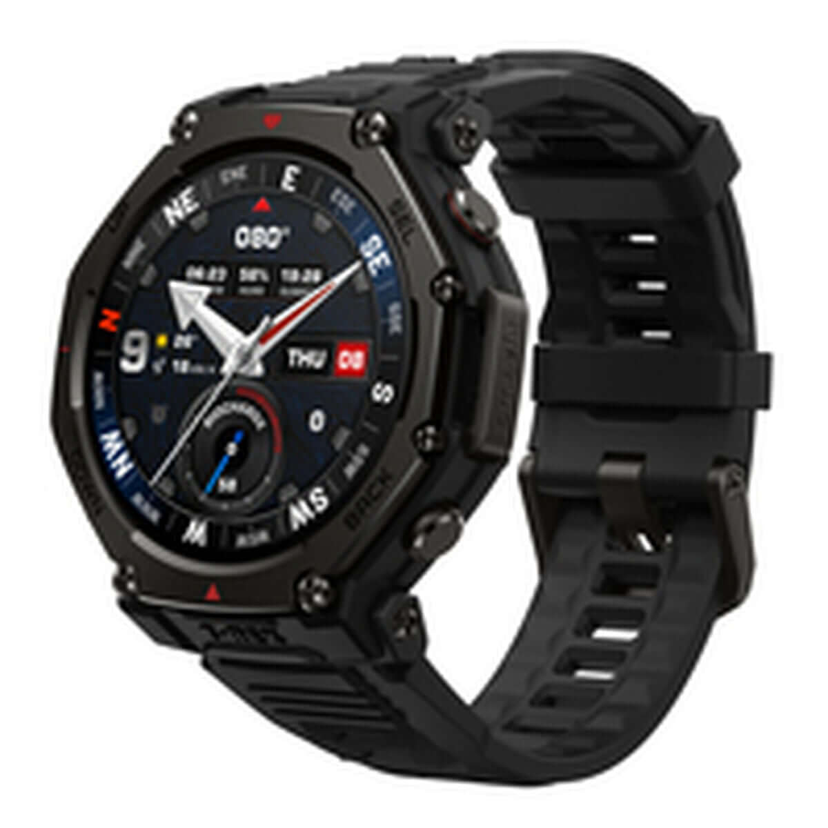 Smartklocka Amazfit T-REX 3PRO 44MM Svart 1,32" Ø 44 mm finns hos Aktivcamping
