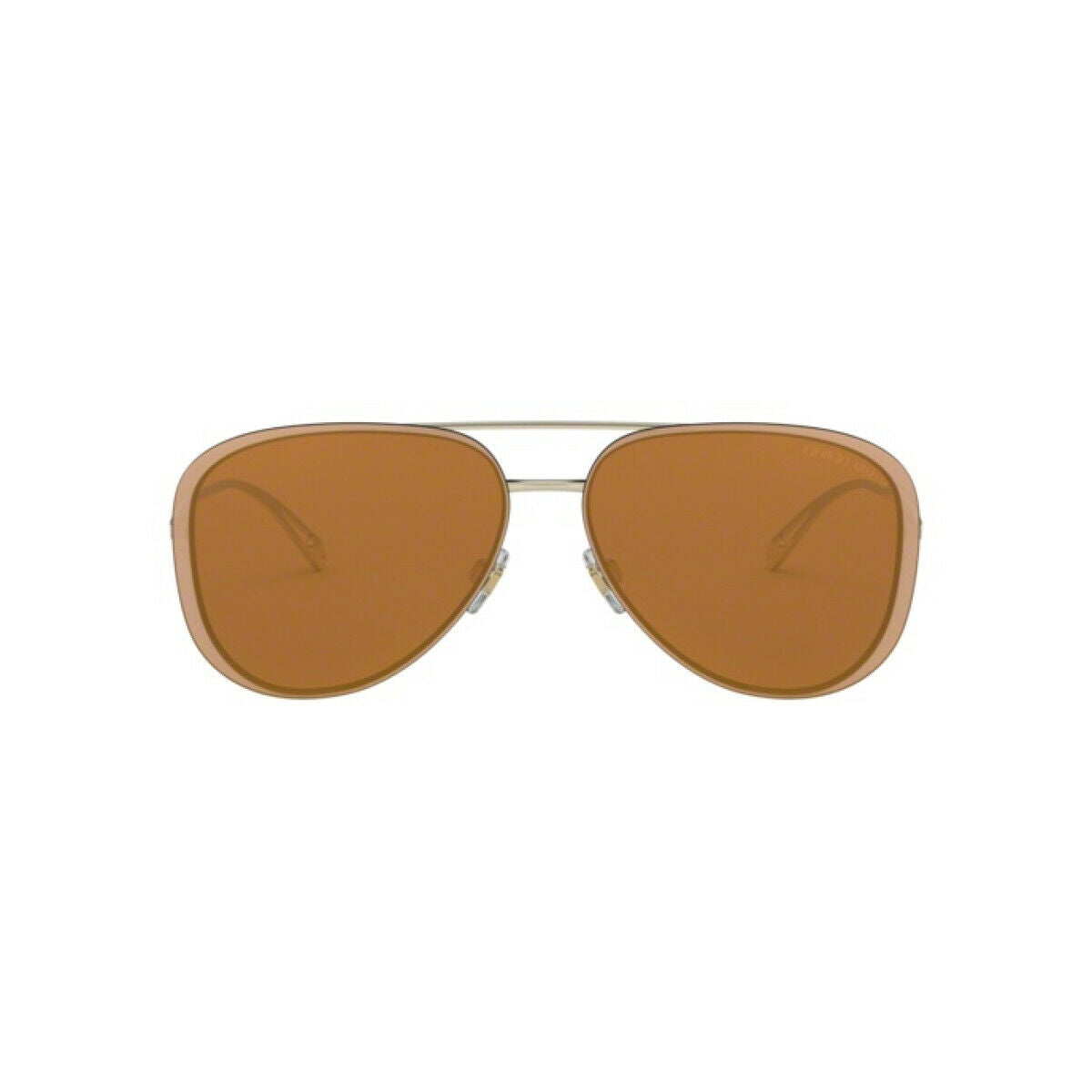 Herrsolglasögon Armani AR6084-30136H Gyllene ø 60 mm finns hos Aktivcamping