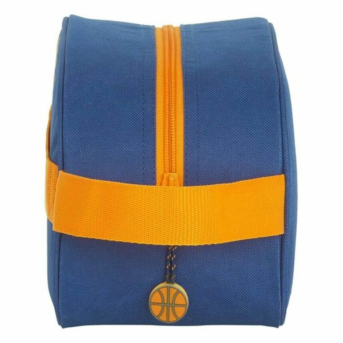 Skolnecessär Valencia Basket M248 Blå Orange Sportig 26 x 15 x 12 cm finns hos Aktivcamping