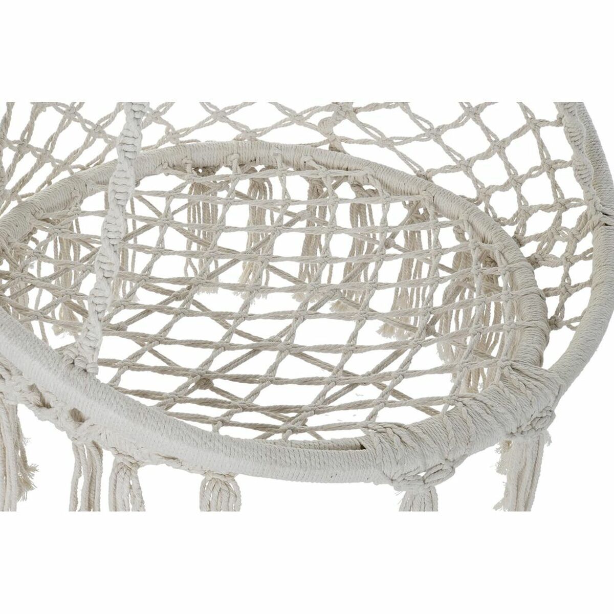 Hängstol DKD Home Decor Beige 80 x 63 x 120 cm