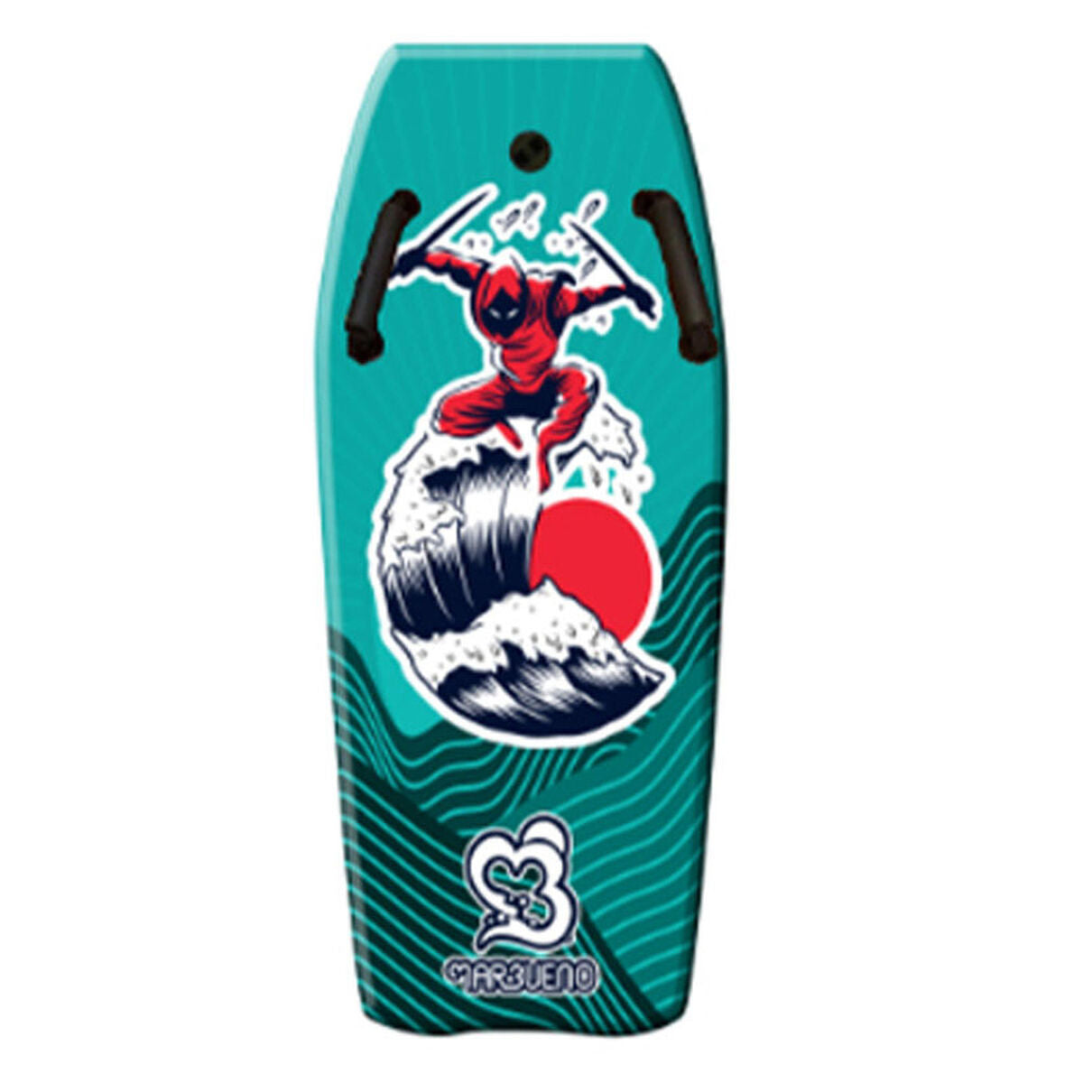 Bodyboard Marbueno Multicolour 5 x 94 x 45 cm finns hos Aktivcamping