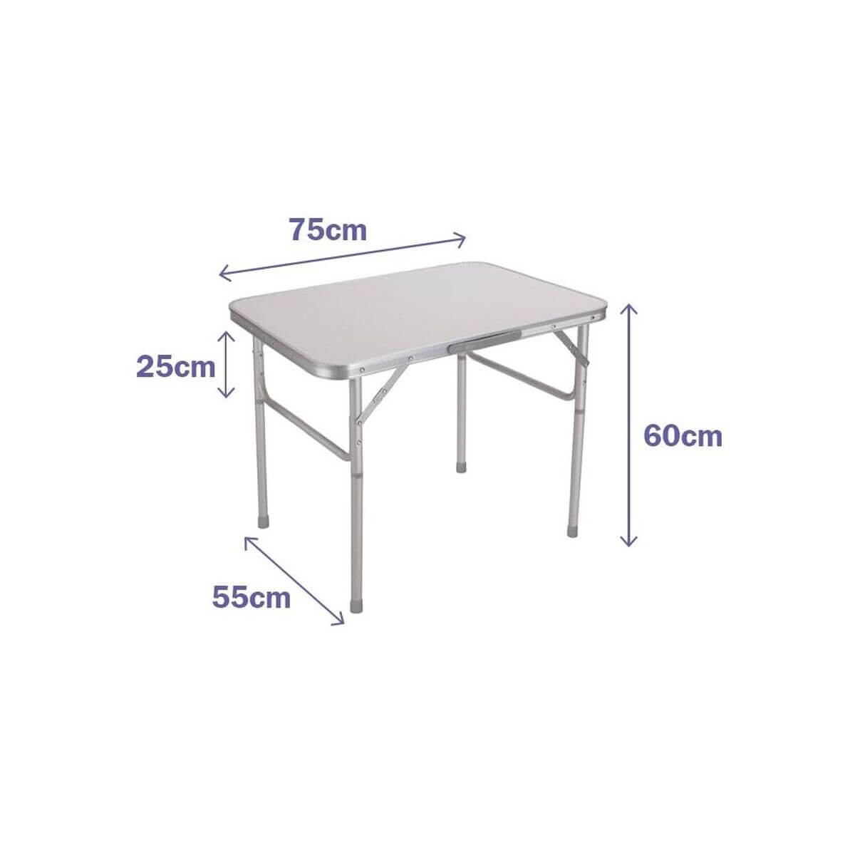 Fällbord Marbueno Vit 75 x 60 x 55 cm finns hos Aktivcamping