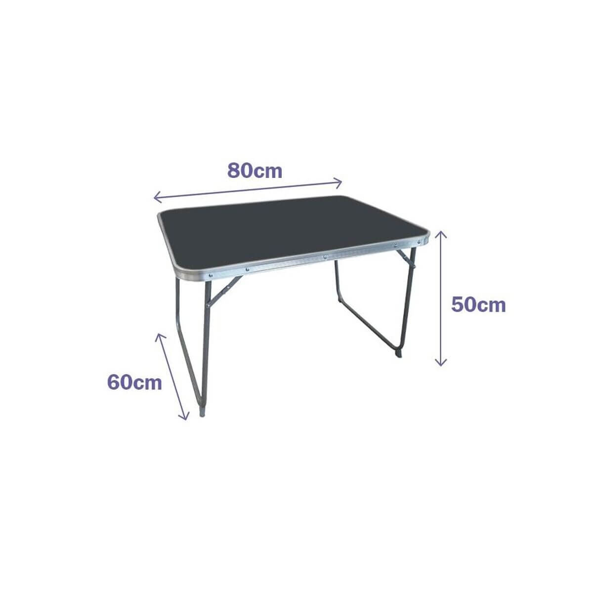 Fällbord Marbueno Grå 80 x 60 x 50 cm finns hos Aktivcamping