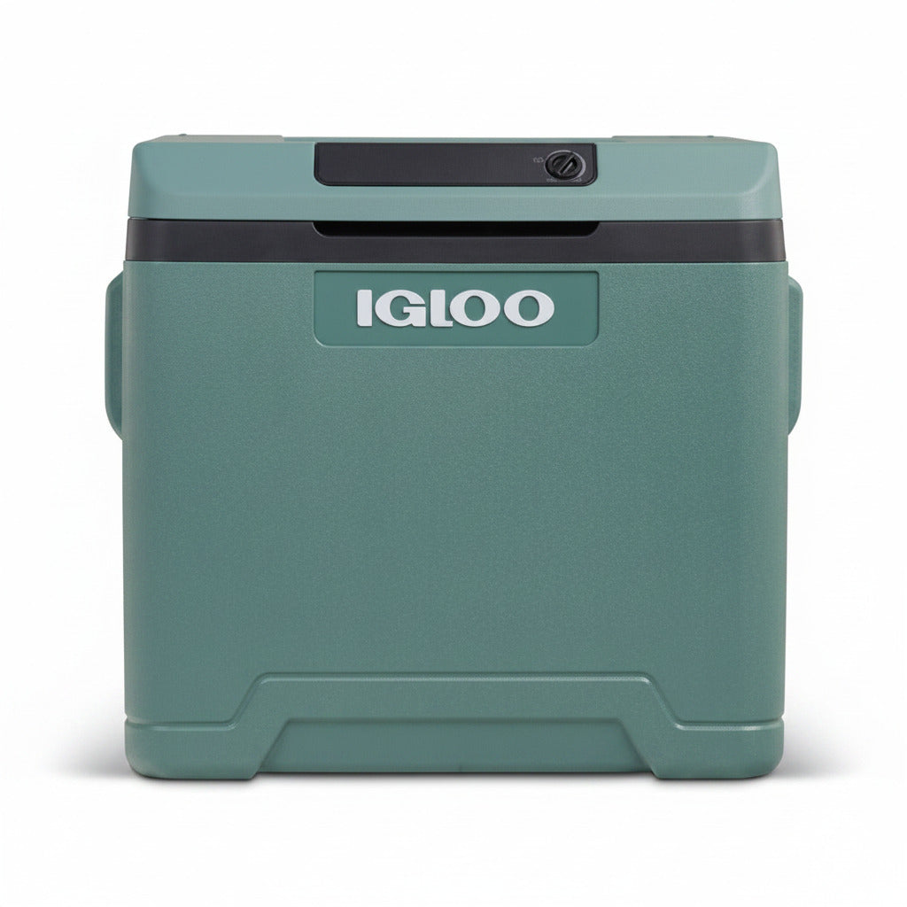 Portabel kylbox Igloo elektrisk kylare 42L 12V 230V grön