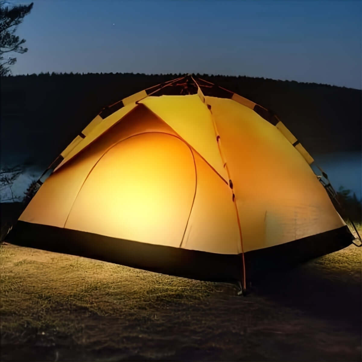 Vattentätt Pop-Up Tält 4 Personer Snabb Setup Camping finns hos Aktivcamping