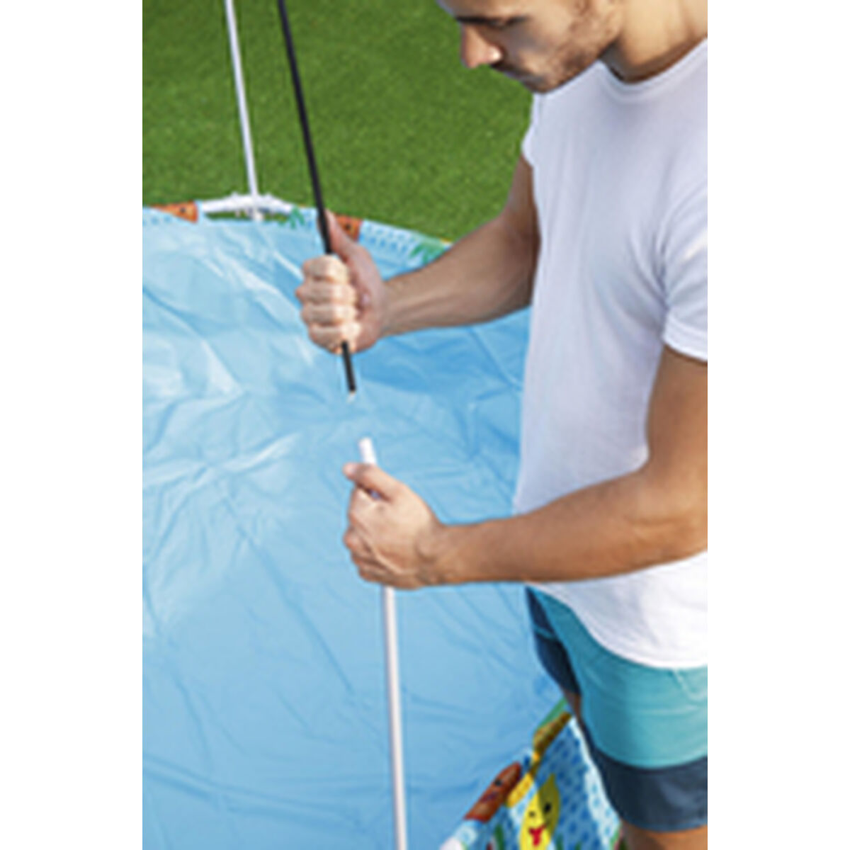 Bestway Steel Pool 244x51 cm finns hos Aktivcamping