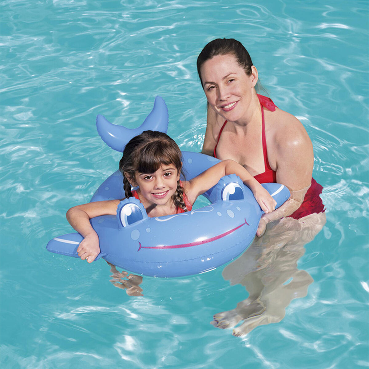 Bestway Uppblåsbar Djurflytare Olika Färger 84x71 cm +3 till 6 År Strand och Pool 36128 finns hos Aktivcamping