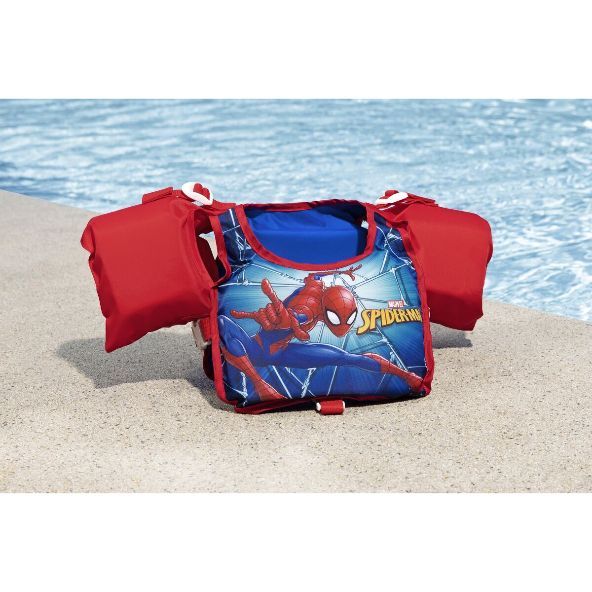 Bestway Västar med Armringar Disney Spiderman 56 cm +3-6 År Pool och Strand 98795 finns hos Aktivcamping
