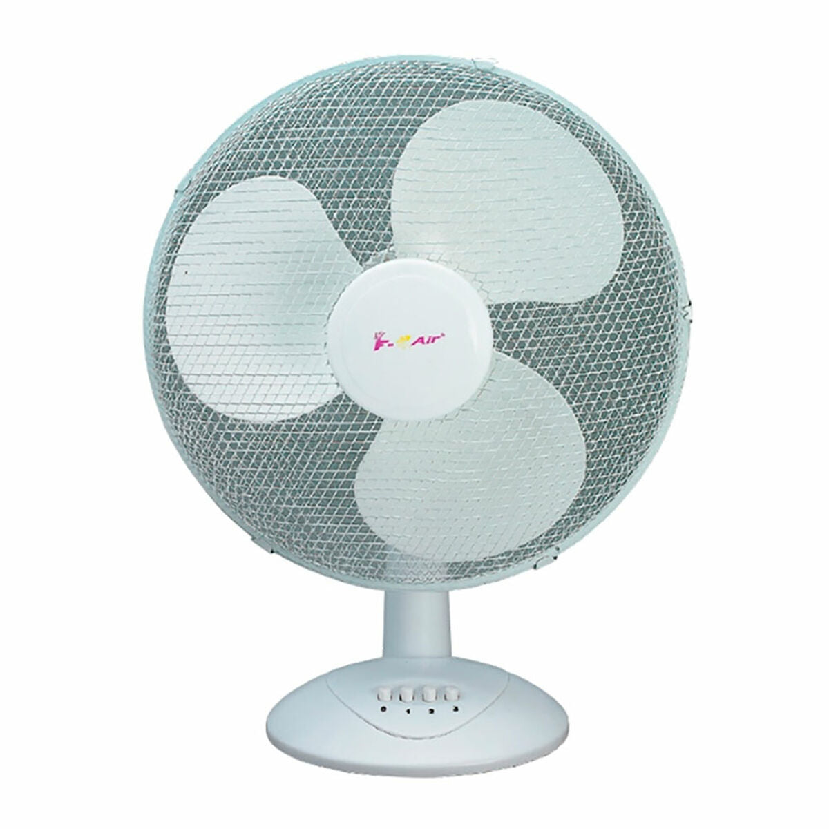 Bordsfläkt F-Air Vit 40 W Ø 30 x 47 cm finns hos Aktivcamping