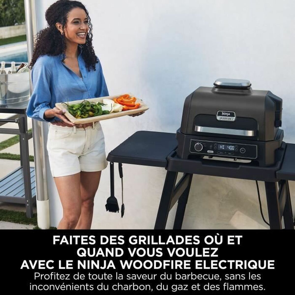 Bärbar Grill NINJA OG850EU finns hos Aktivcamping