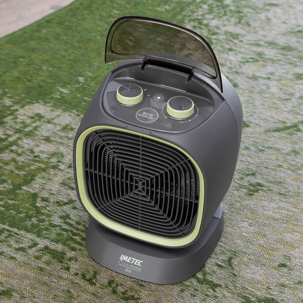 Bärbar värmefläkt IMETEC 4030 ECOSILENT Svart - finns hos Aktivcamping