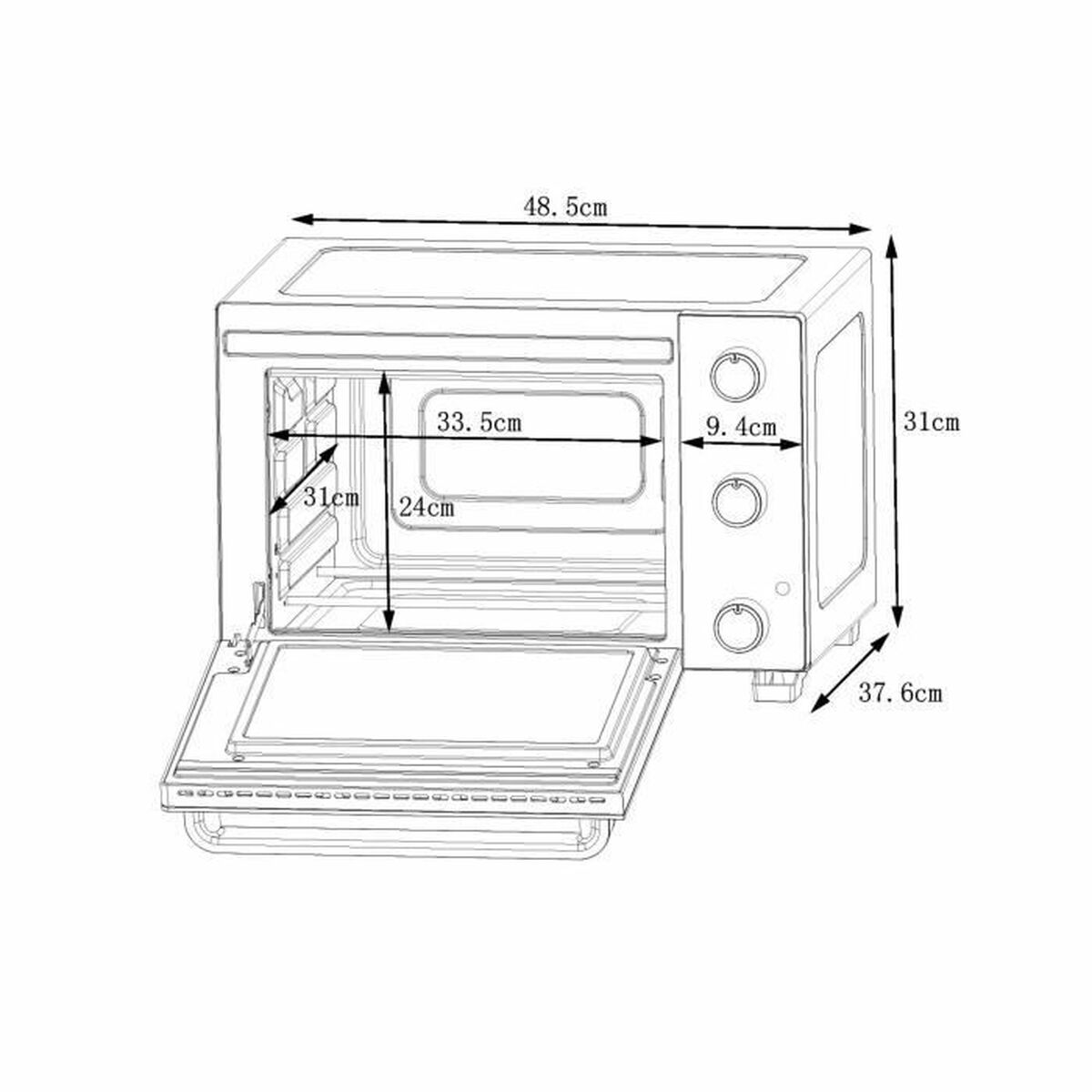 Campingkök Continental Edison CEMF28B2 1500 W finns hos Aktivcamping