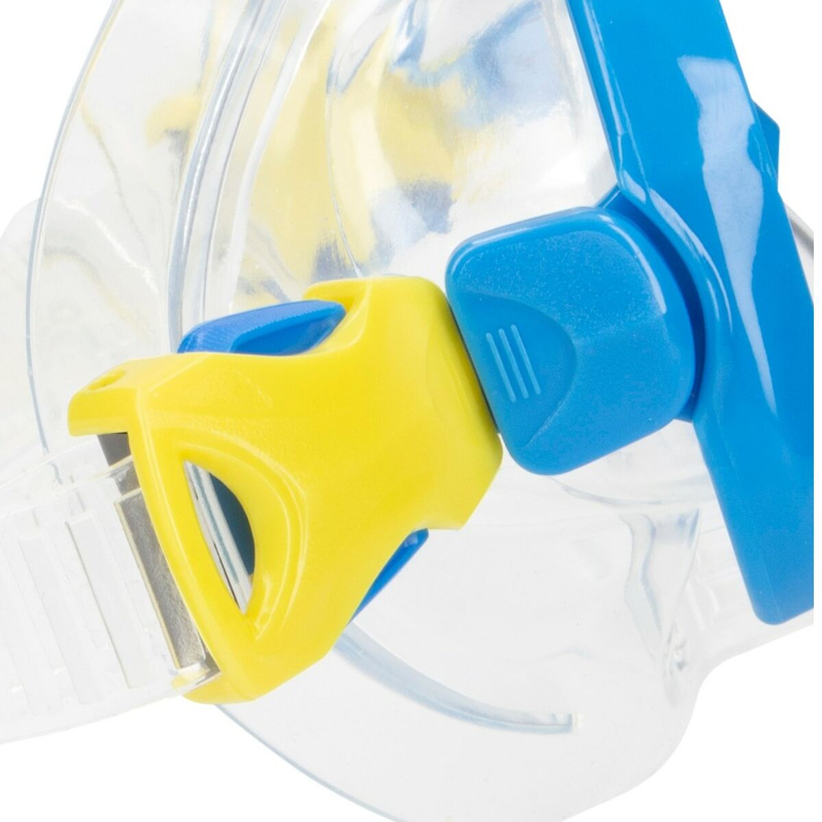 Dykmask med snorkel och simfötter AquaSport Blå Junior (2 antal) finns hos Aktivcamping