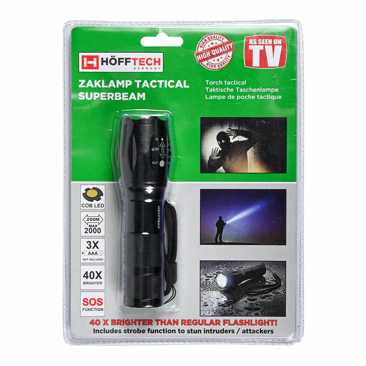 Ficklampa Hofftech 5 W finns hos Aktivcamping
