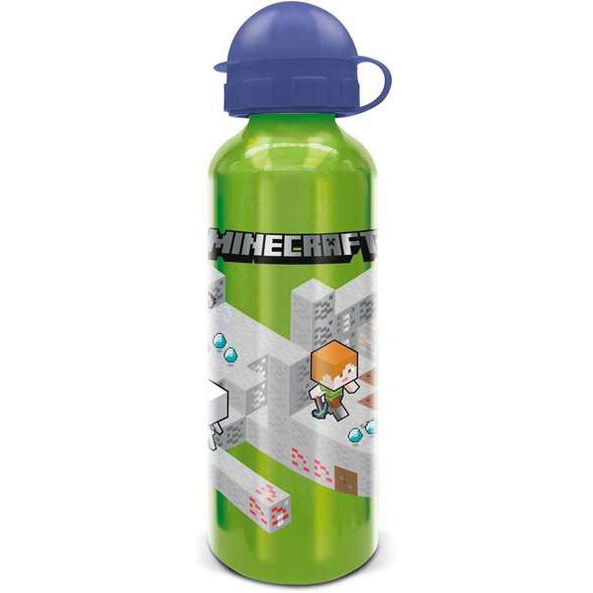 Flaska Minecraft 530 ml Aluminium finns hos Aktivcamping