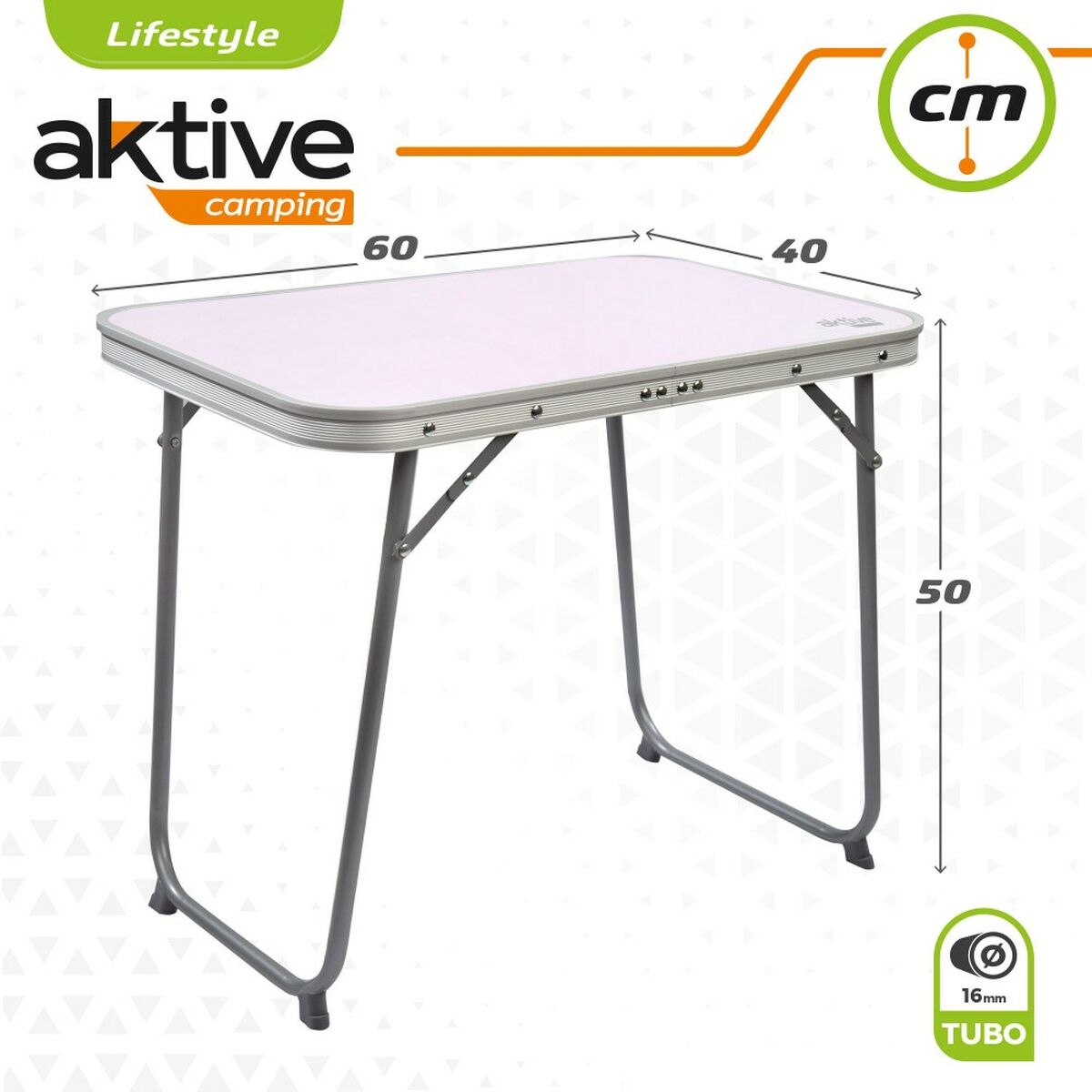 Fällbord Aktive 60 x 50 x 40 cm (4 antal) - finns hos Aktivcamping
