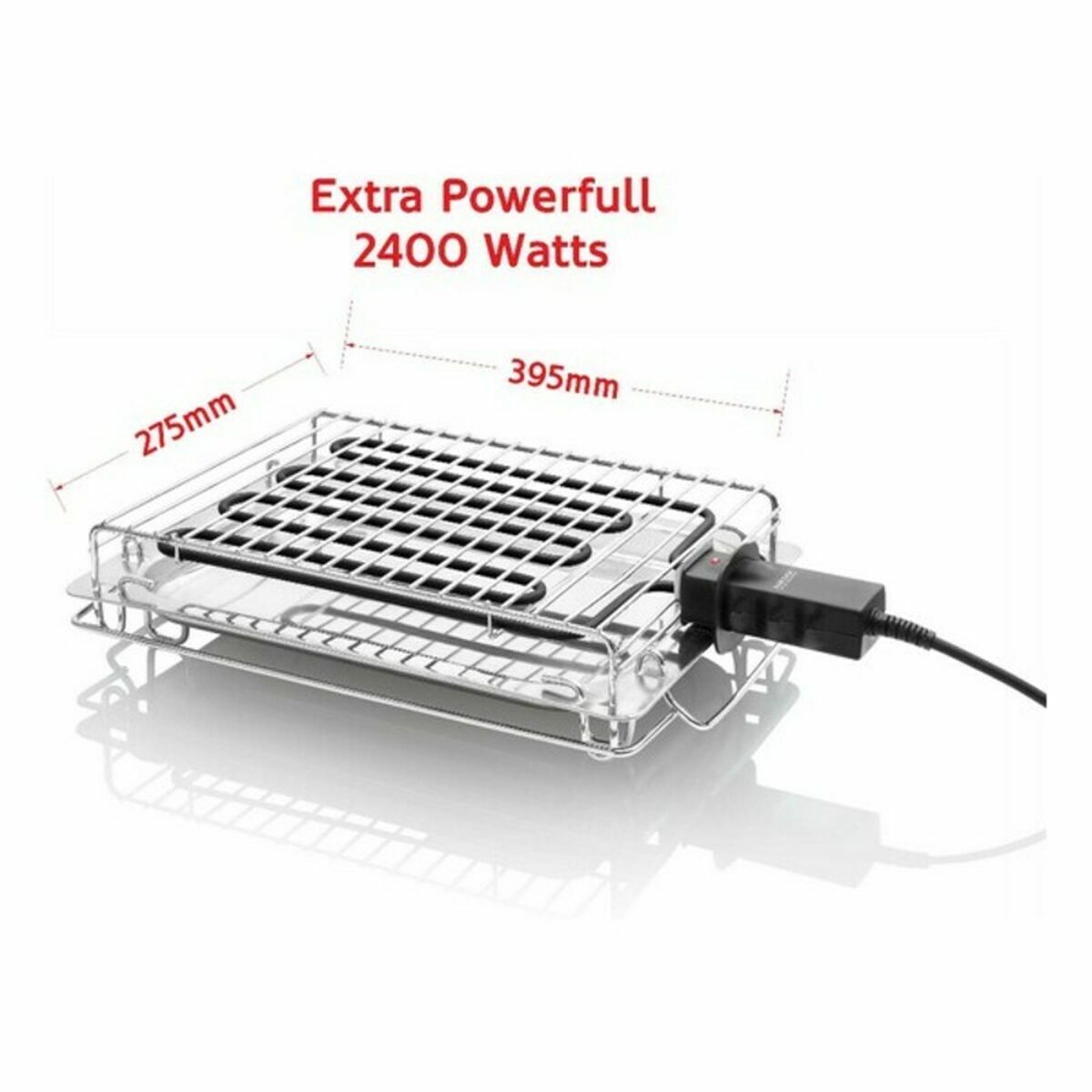 Grill Haeger GR-240.013A 2400W Svart Multicolour 2400 W (395 x 275mm) finns hos Aktivcamping