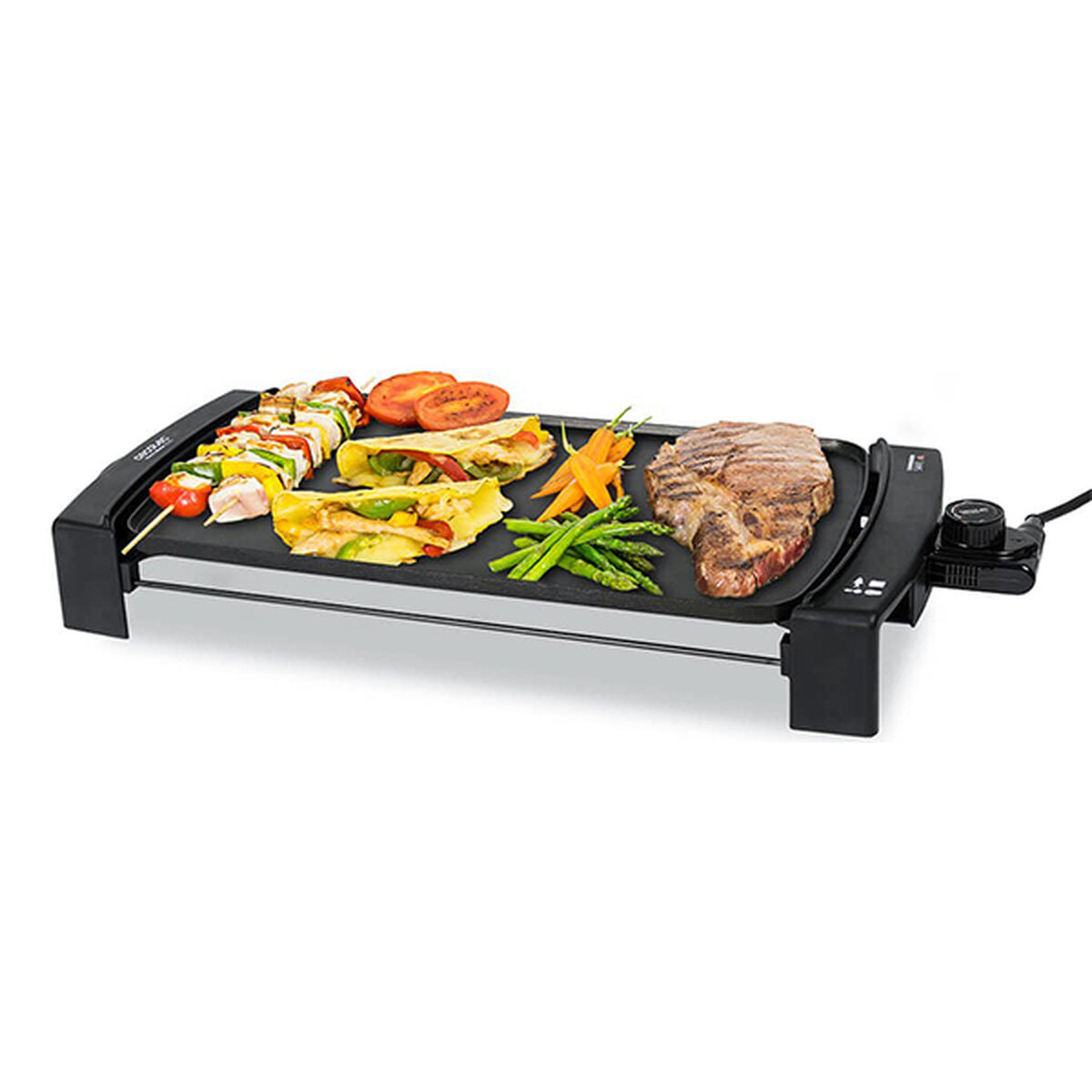 Grillplatta Cecotec Rock & Water 2500 2150W Svart finns hos Aktivcamping