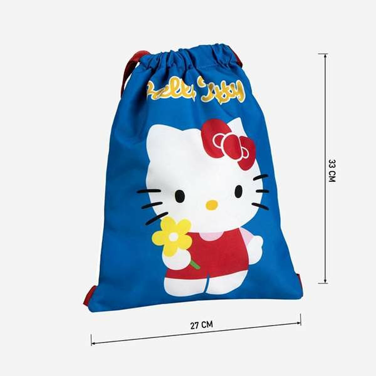 Gympåse med remmar Hello Kitty Blå finns hos Aktivcamping