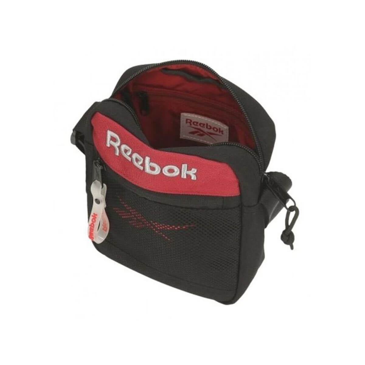 Handväska Reebok Portland Svert/Röd - finns hos Aktivcamping