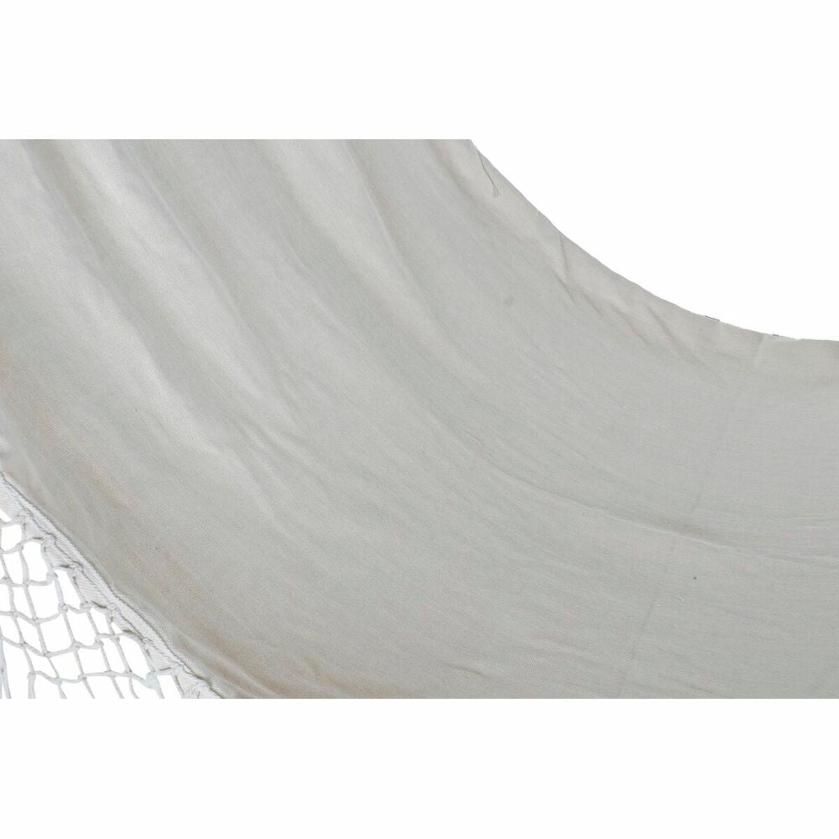 Hängmatta DKD Home Decor Beige Polyester Bomull Furu Frans (280 x 100 x 130 cm) finns hos Aktivcamping
