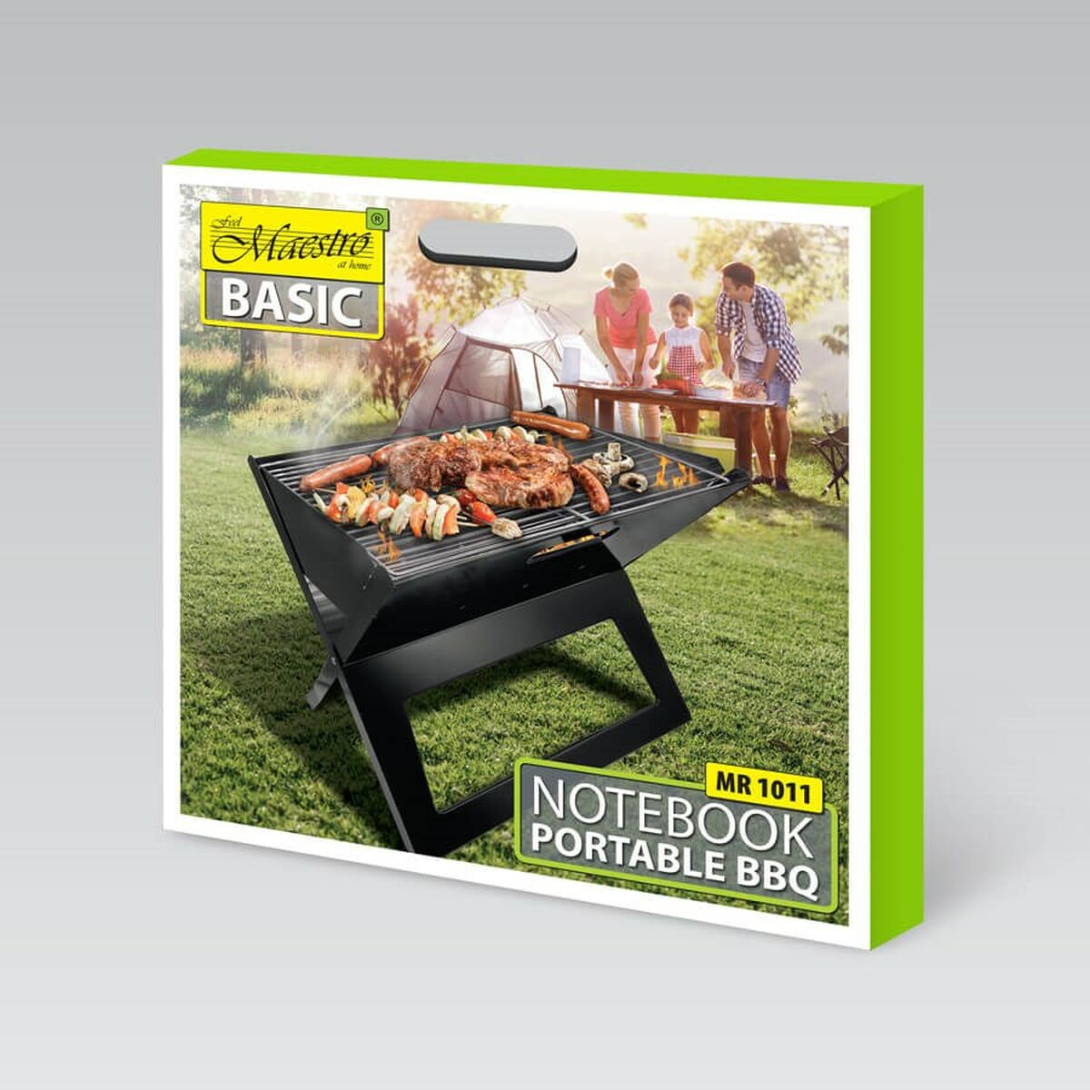 Hopfällbar Kolgrill Feel Maestro MR-1011 Svart Metall - finns hos Aktivcamping