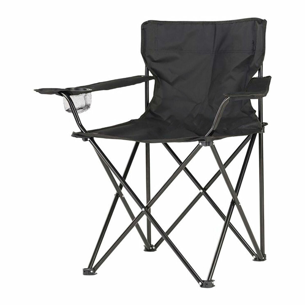 Hopfällbar Stol Svart 80 x 83,5 x 51 cm finns hos Aktivcamping