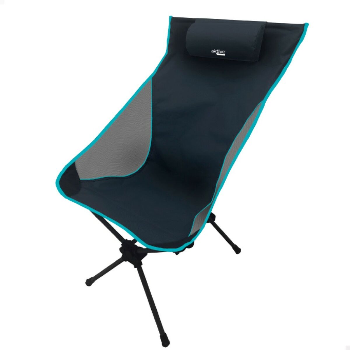 Hopfällbar campingstol Aktive 61 x 99 x 55 cm (2 antal) finns hos Aktivcamping