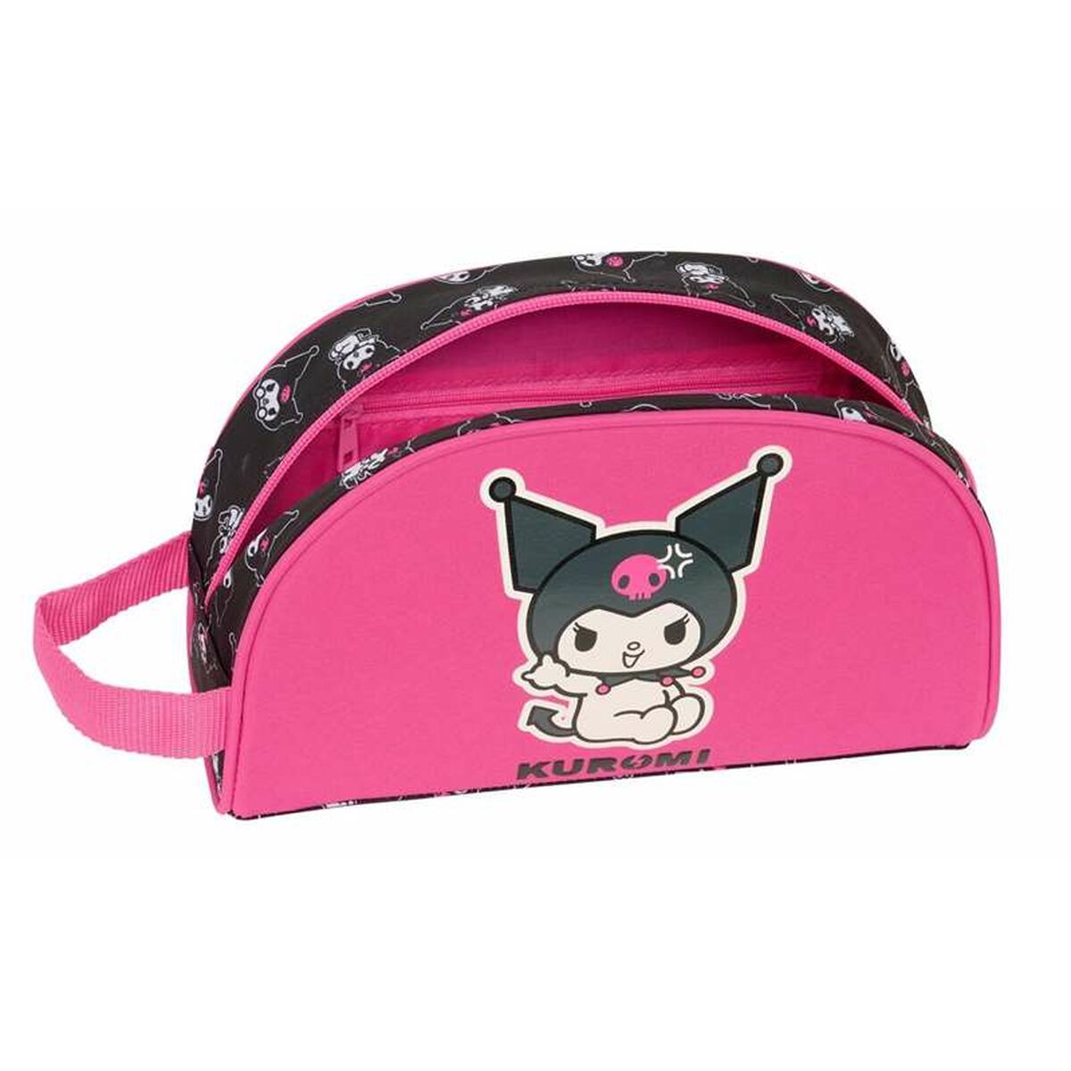 Necessär Kuromi Svart Fuchsia 26 x 16 x 9 cm finns hos Aktivcamping
