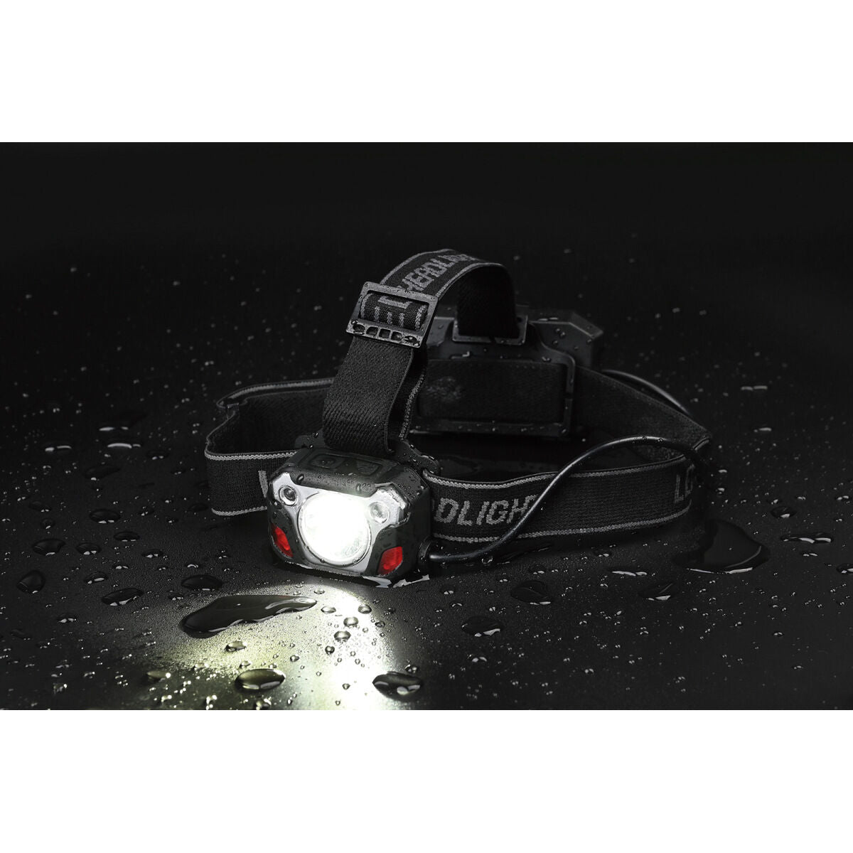 Pannlampa Laddningsbar och justerbar LED-pannlampa Stak 10 W 1200 Lm finns hos Aktivcamping