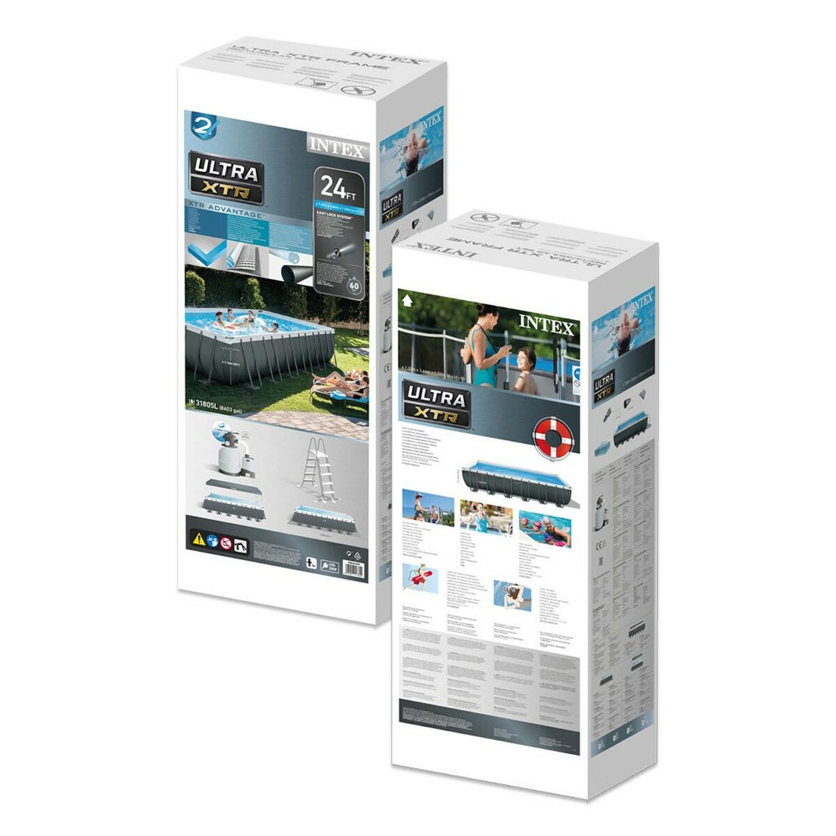 Pool Intex 732 x 132 x 366 cm finns hos Aktivcamping