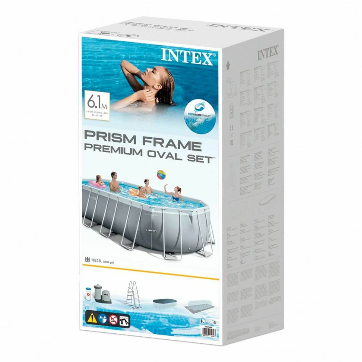 Pool Intex Prism Frame 610 x 305 x 122 cm finns hos Aktivcamping