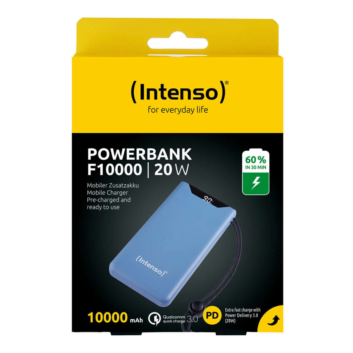 Powerbank INTENSO 7332035 Blå 10000 mAh finns hos Aktivcamping