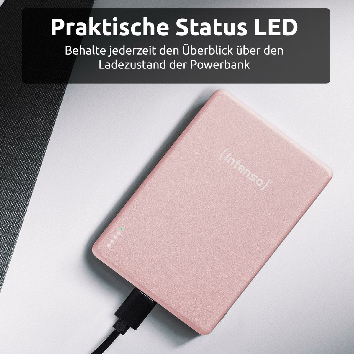 Powerbank INTENSO MW5000 5000 mAh Rosa - finns hos Aktivcamping