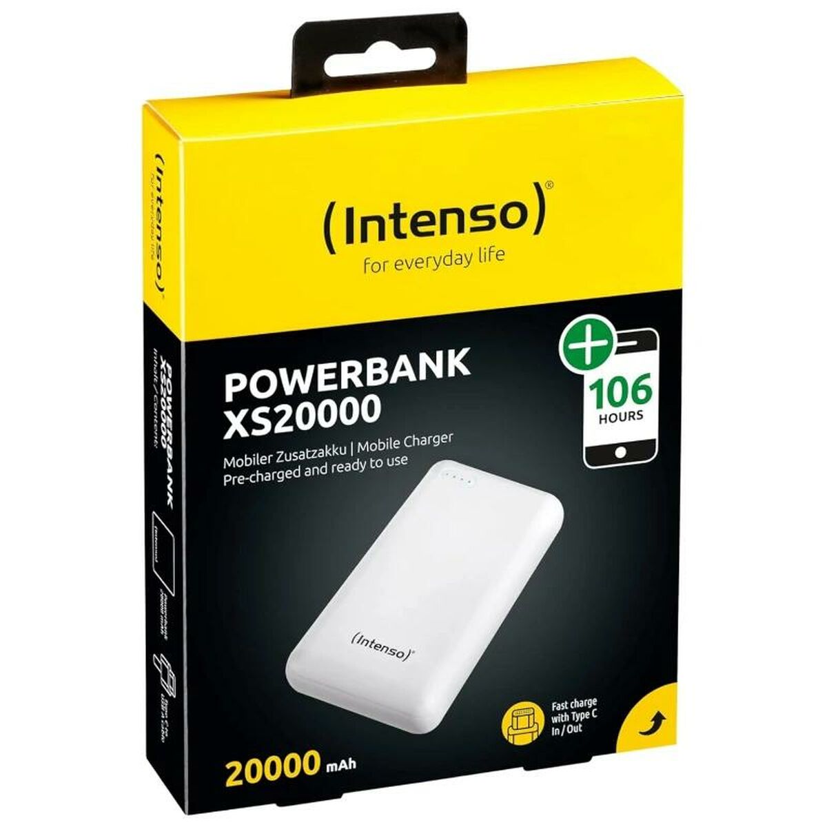 Powerbank INTENSO XS20000 20000 mAh finns hos Aktivcamping