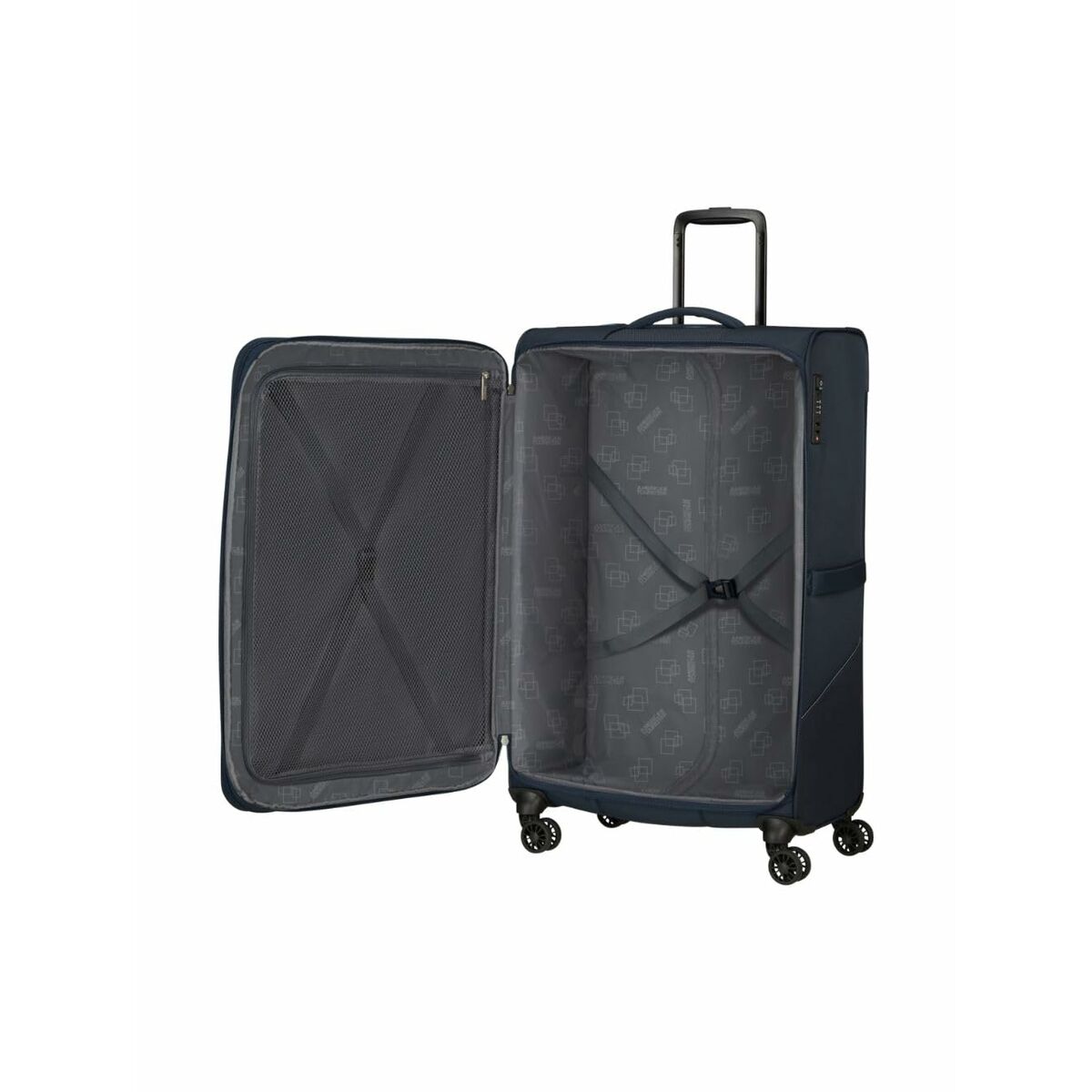 Resväska American Tourister SummerRide Spinner Blå 116 L 80 x 48 x 30 cm finns hos Aktivcamping