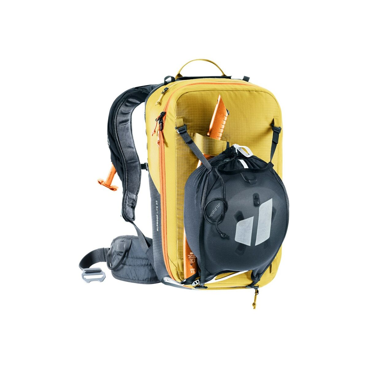 Ryggsäck för bergmiljö Deuter Alproof Lite 22 Gul Grå Orange 22 L finns hos Aktivcamping
