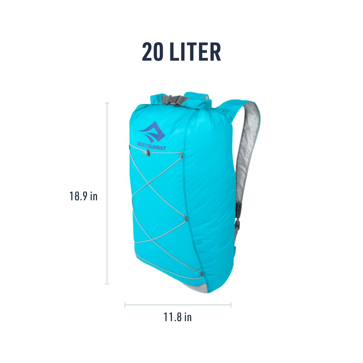 Ryggsäck för bergmiljö Sea to Summit Ultra-Sil Dry Day Pack Blue (Blue) - finns hos Aktivcamping