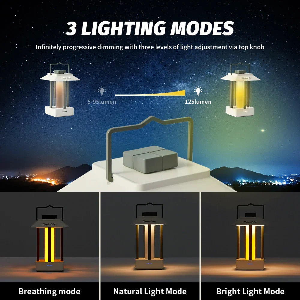 Ultralight Portable Camping Lamp Green – Outdoor Tent Lantern