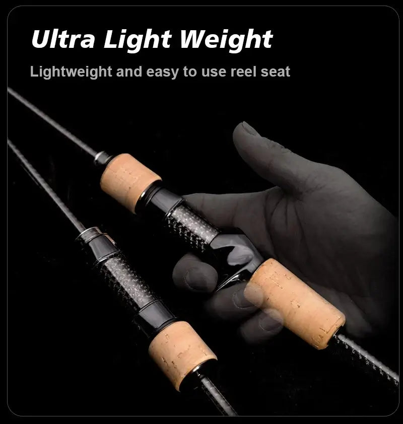 Ultralätt Kolfiber Spinn- och Kastspö Titanium Brown TH-532XULC-F finns hos Aktivcamping