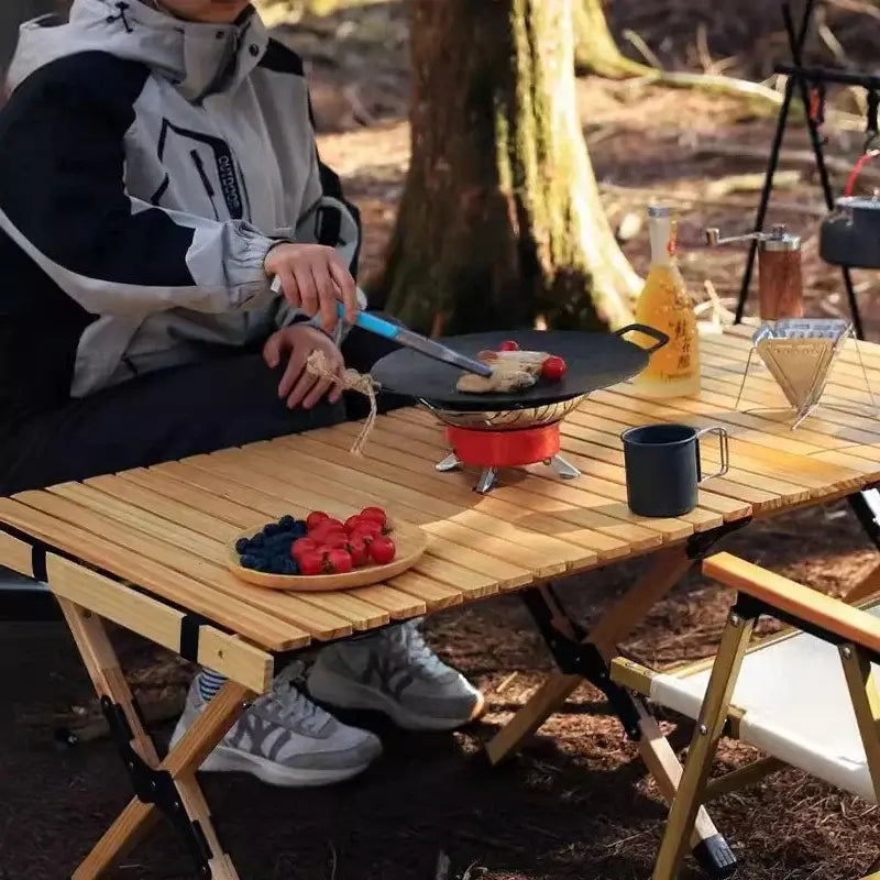 Vindskyddad Mini Fällbar Camping Gasolkök finns hos Aktivcamping
