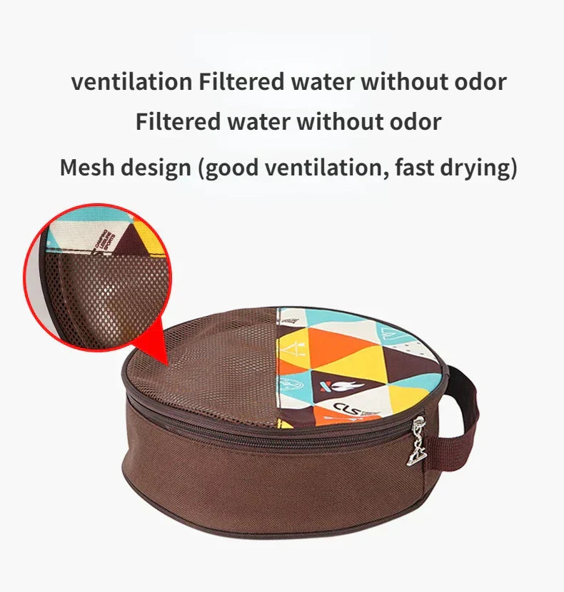 Portabelt campingset med 22 delar för matlagning utomhus-4
